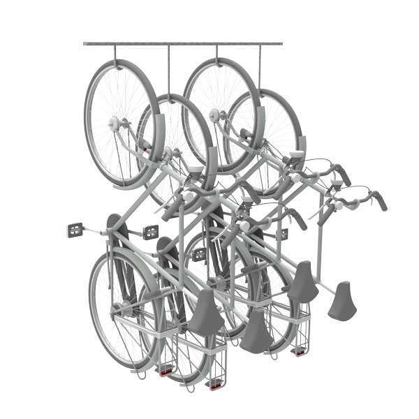 FalcoHook fiets ophangrail compact fietsparkeren