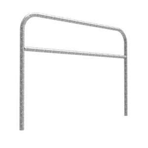 Fahrradparksysteme | Fahrradanlehnbügel | Fahrradanlehnbügel mit Zwischenrohr | image #1