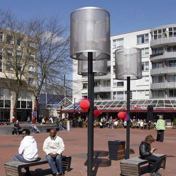 Einrichtung des Stadtplatzes Capelle