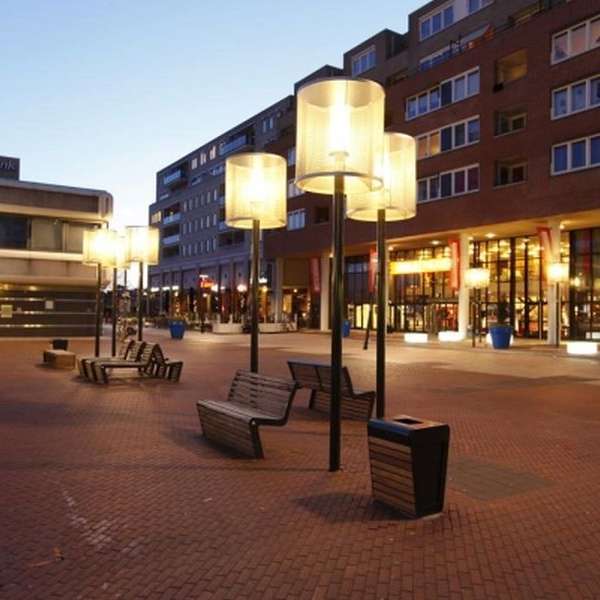 Einrichtung des Stadtplatzes Capelle
