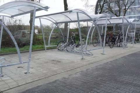 FalcoLite Fahrradüberdachungen für Enercon in Aurich