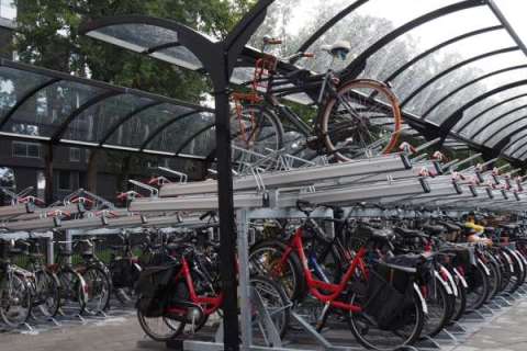 Mit Falco Fahrradparken hoch hinaus