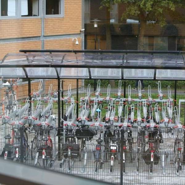 Mit Falco Fahrradparken hoch hinaus