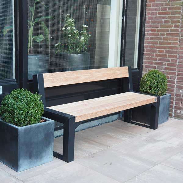 straatmeubilair buitenbank zitbank parkbank boombank FalcoBloc