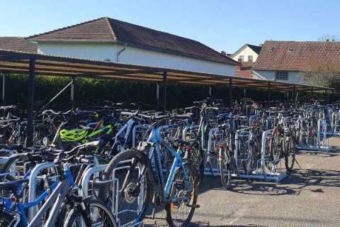 Fahrradständer für Marienschule in Bielefeld