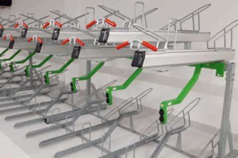 Optimale Fahrradstellplatzlösungen für das Weisse Quartier in München