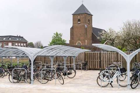 Zukunftsfähiger Fahrradparkplatz für den Busbahnhof Neede