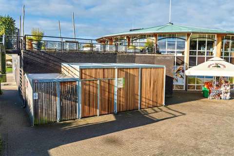 Erweiterung einer bestehenden Überdachung