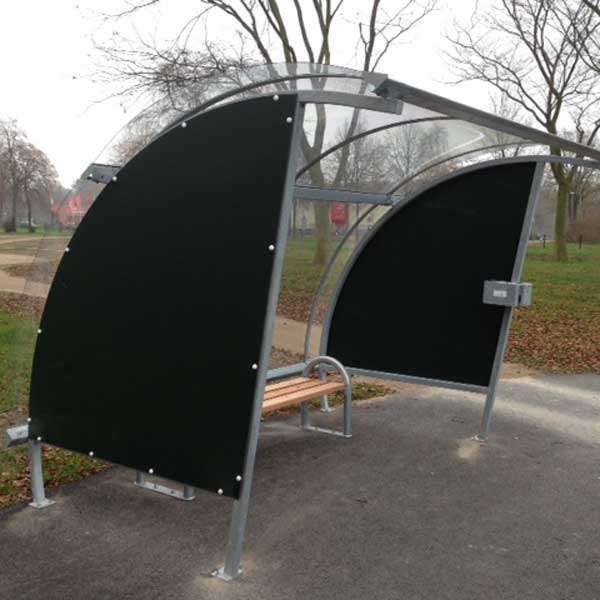 FalcoLite Fahrradüberdachung, einseitig