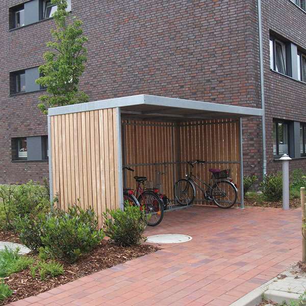 overkapping fietsparkeren FalcoZan fietsoverkapping