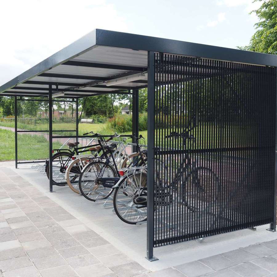 overkapping fietsparkeren FalcoZan fietsoverkapping