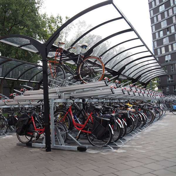 FalcoGamma Level Überdachung für Doppelstockparker, doppelseitig