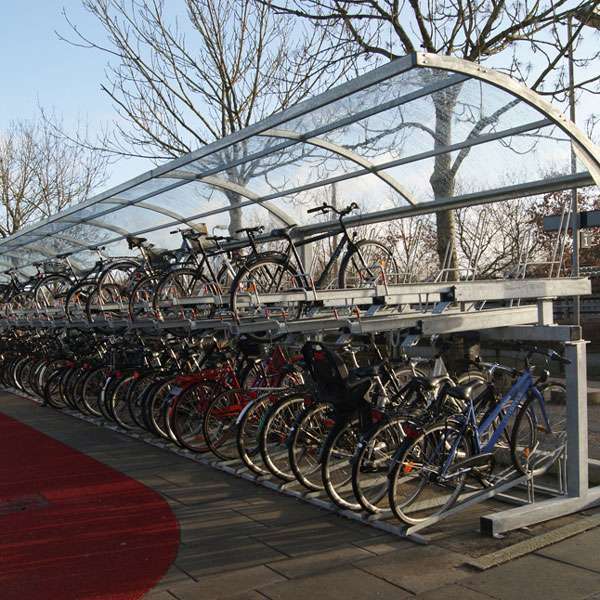 FalcoGamma Level Überdachung für Doppelstockparker, doppelseitig