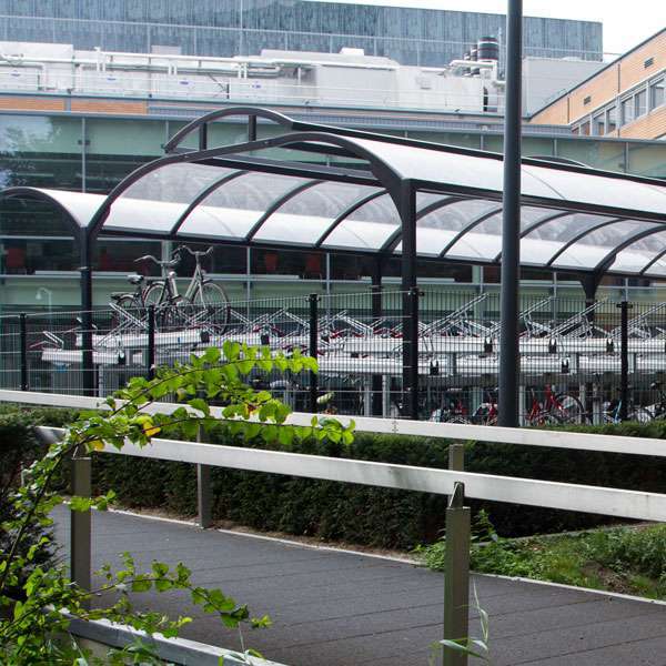 FalcoGamma Level Überdachung für Doppelstockparker, doppelseitig