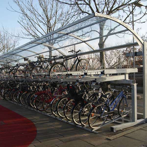 FalcoGamma Level Überdachung für Doppelstockparker, einseitig