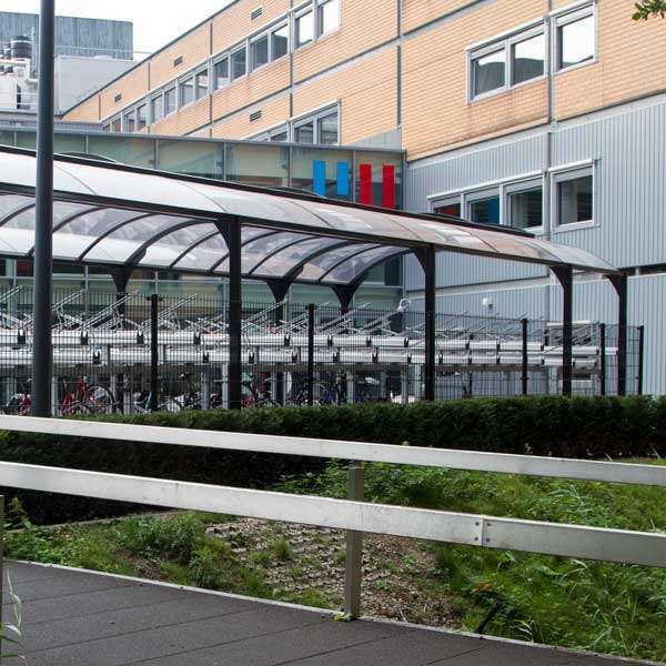 FalcoGamma Level Überdachung für Doppelstockparker, einseitig