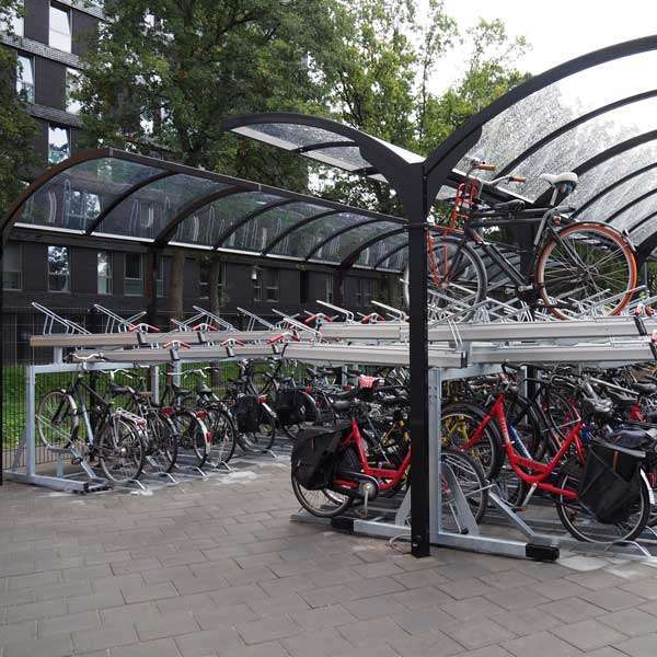 FalcoGamma Level Überdachung für Doppelstockparker, einseitig