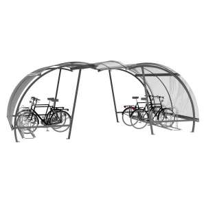 Überdachungen und Abstellräume | Fahrradüberdachungen | FalcoLite Kombi Fahrradabstellraum | image #1