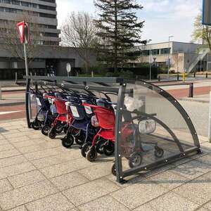 Rollstuhlunterstand für Krankenhaus in Amsterdam