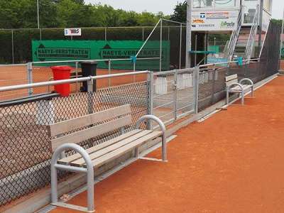 Bänke für den Tennisclub: TC Animo in Terneuzen