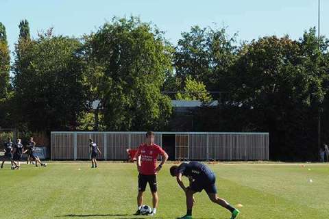 Überdachung für Sportequipment