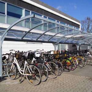 95516 fahrraduberdachung fahrradparken FalcoGamma