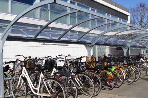95516 fahrraduberdachung fahrradparken FalcoGamma