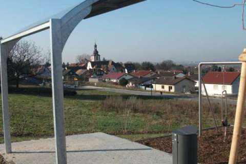 Fahrradabstellüberdachung FalcoGamma-Hi in Nußloch