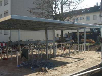 Falco Span Überdachung für die Bike & Ride Anlagen der Stadt Mannheim!