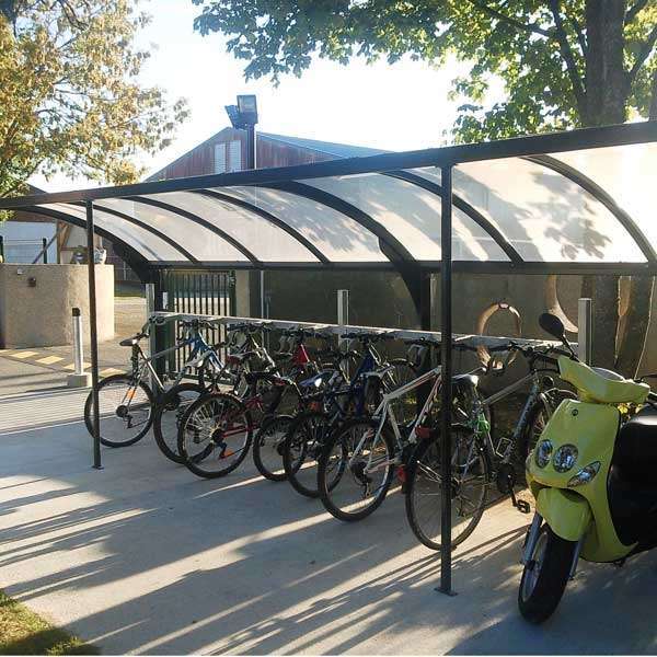 Fahrradüberdachung FalcoGamma Hi