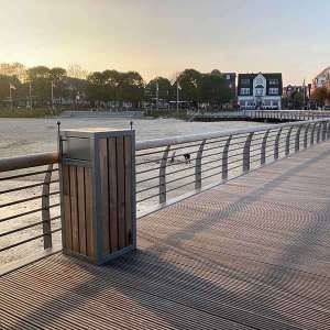 Nachhaltige Stadtmöblierung für die neue Mittelbrücke in Wyk auf Föhr