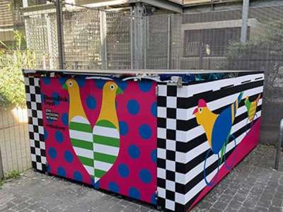 FalcoCargoBox: Innovatives Fahrradparken beim Shoreditch Trust