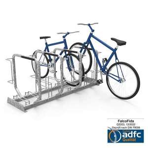 Fahrradständer Fahrradparksysteme FalcoFida doppelseitig
