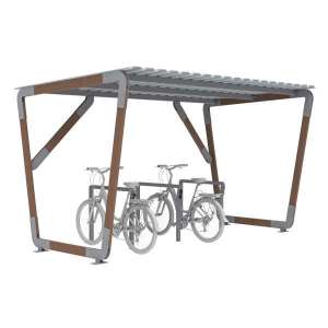 Überdachungen und Abstellräume | Fahrradüberdachungen | FalcoInfinity: Kreislauffähige Fahrradüberdachung für eine nachhaltige Zukunft | image #1