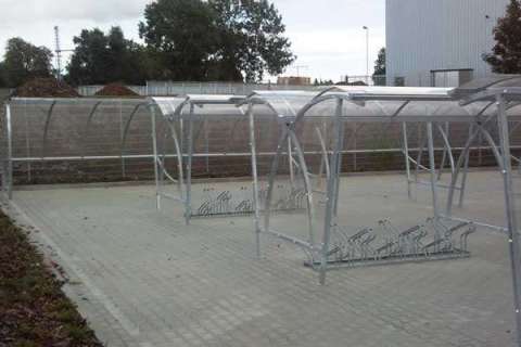 Überdachung Fahrradparken