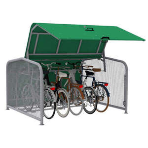 Fahrradparksysteme | Fahrradgaragen | FalcoPod: abschließbare Fahrradbox | image #1