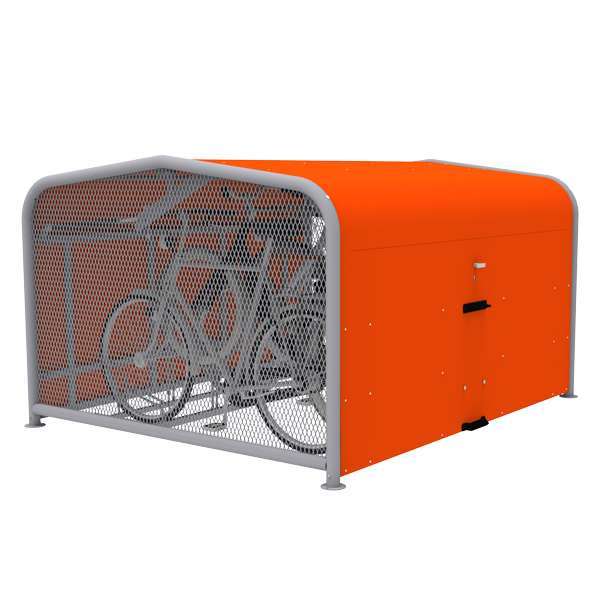 FalcoPod: abschließbare Fahrradbox