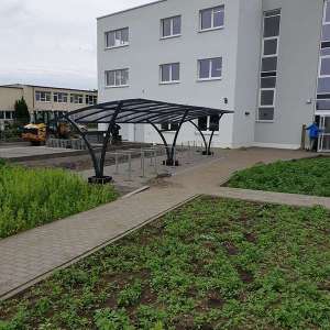 103159 Fahrradparken Fahrradunterstand Projekt Dresden