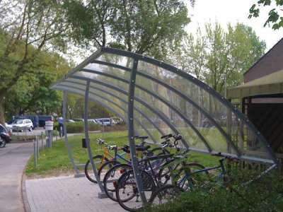 Überdachung Fahrradparken