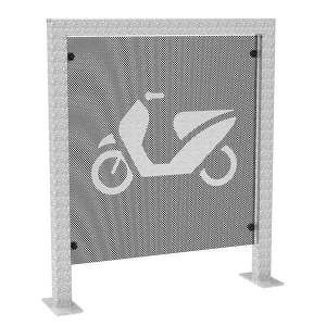 Verkehrsleiteinrichtungen | Absperrbügel und Anlehnbügel | FalcoScooter Rollerparkplatz | image #1