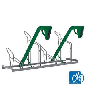 Fahrradparksysteme | Fahrradständer mit E-Bike Ladestation | FalcoSound Fahrradständer mit E-Bike Ladestation | image #1
