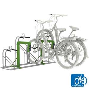 Fahrradparksysteme | Fahrradständer mit E-Bike Ladestation | Ideal 2.0 Fahrradständer mit E-Bike Ladestation | image #1
