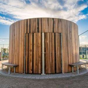 Projekte | Runde Überdachung für IKC Kinderzentrum | image #1 | 
