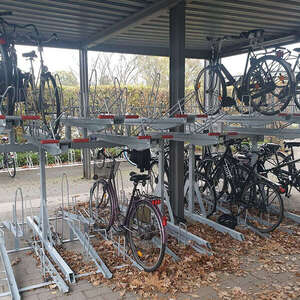Fahrradständer für Medienhaus in Münster