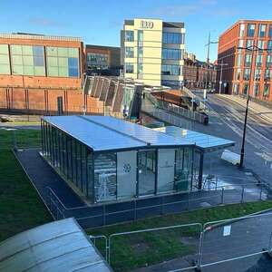 Projekte | Falco U.K. installiert moderne Fahrradstation am Bahnhof Wolverhampton | image #1 | 