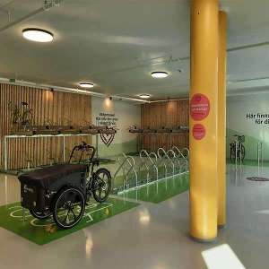 Projekte | Modernes Fahrradparken in Schweden: neue Fahrradgarage am Mölndal Bahnhof | image #1 | 