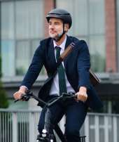 Fahrradparken im Gewerbegebiet
