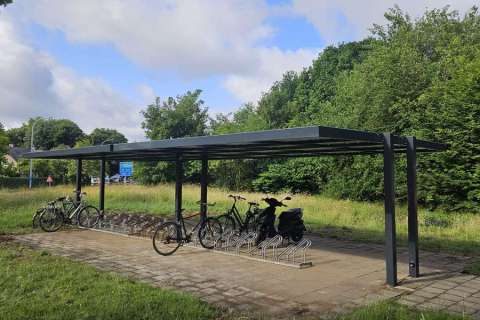 Fahrradüberdachungen für sicheres Fahrradparken in Edegem