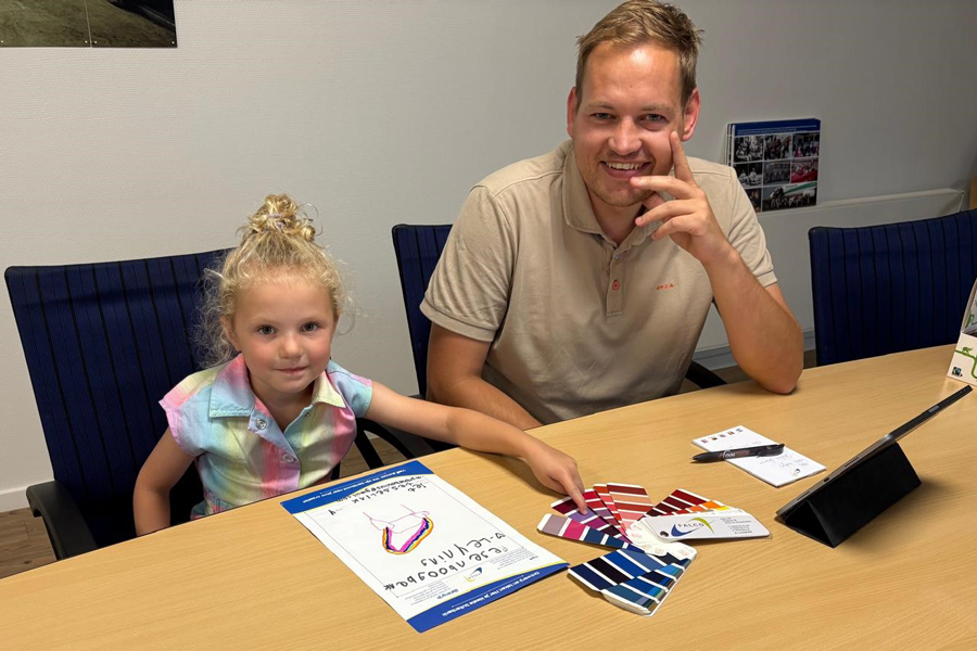 Jets Regenbogenbank: Von der Zeichnung zur fertigen Parkbank