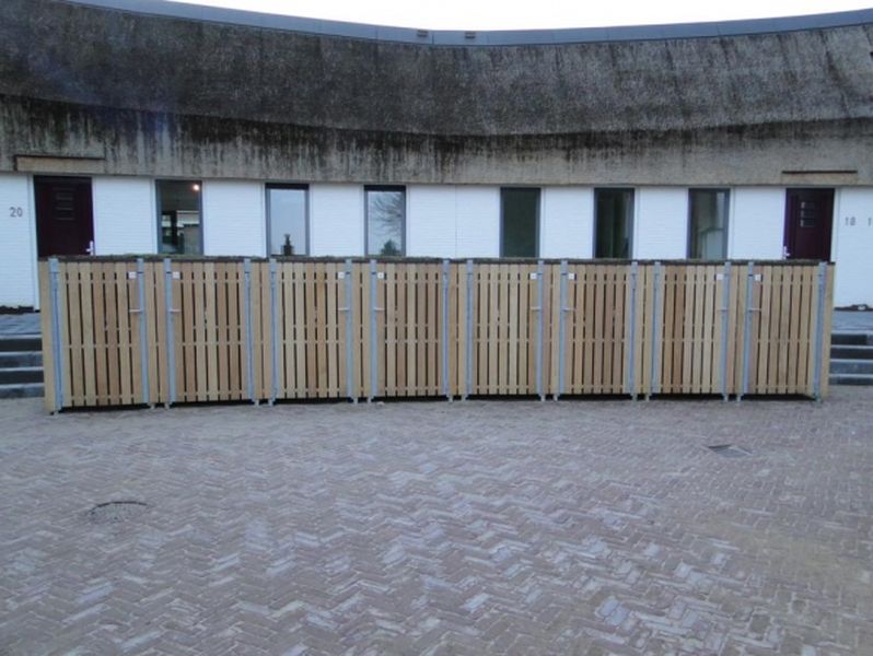 Falco Fahrrad-Schränke: Jeder Saison ein anderes Dach